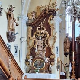 Mindenszentek templom Fertőszéplak - Belső