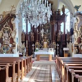 Mindenszentek templom Fertőszéplak - Belső