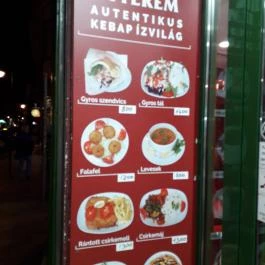 MiR Étterem Budapest - Étlap/itallap