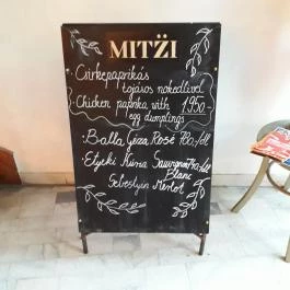 Mitzi. - Kortárs Kávéház & Bár, Budapest - Étlap/itallap