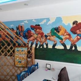 Mongol Jurta Budapest - Belső