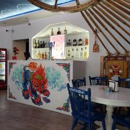 Mongol Jurta Budapest - Belső