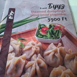 Mongol Jurta Budapest - Étlap/itallap