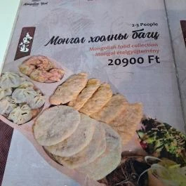 Mongol Jurta Budapest - Étlap/itallap