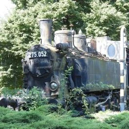 Mozdony skanzen Celldömölk - Külső kép