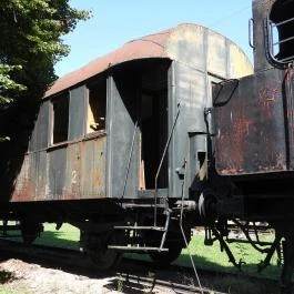 Mozdony skanzen Celldömölk - Külső kép