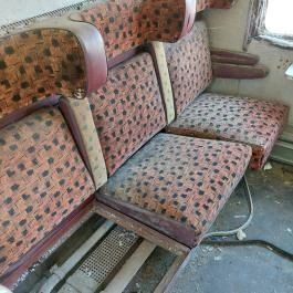 Mozdony skanzen Celldömölk - Belső