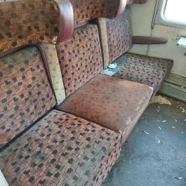 Mozdony skanzen Celldömölk - Belső