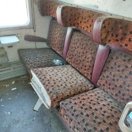 Mozdony skanzen Celldömölk - Belső