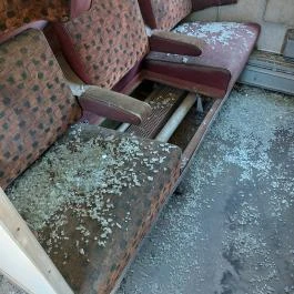 Mozdony skanzen Celldömölk - Belső