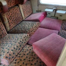 Mozdony skanzen Celldömölk - Belső