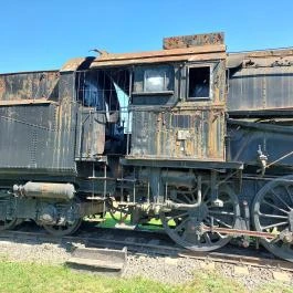 Mozdony skanzen Celldömölk - Külső kép