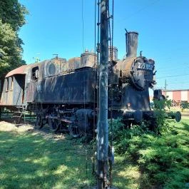 Mozdony skanzen Celldömölk - Külső kép