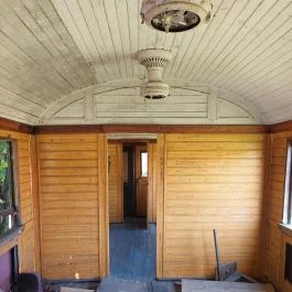 Mozdony skanzen Celldömölk - Belső