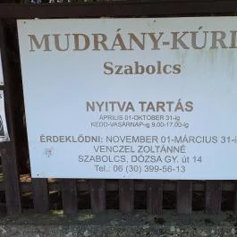 Mudrány Kúria Szabolcs - Egyéb