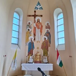 Munkás Szent József-templom Gávavencsellő - Belső