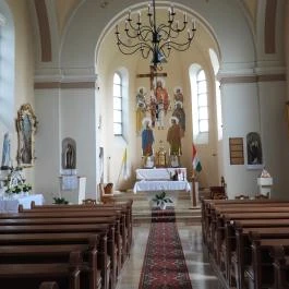 Munkás Szent József-templom Gávavencsellő - Belső