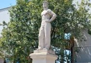 Munkás szobor Berettyóújfalu