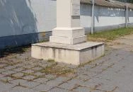 Munkás szobor Berettyóújfalu