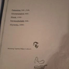 Mustang Étterem Tapolca - Egyéb