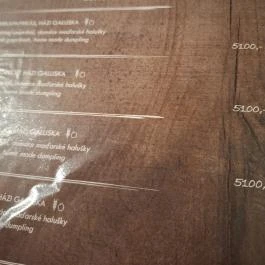 Múzeumkert Vendéglő & Panzió Sátoraljaújhely - Étlap/itallap