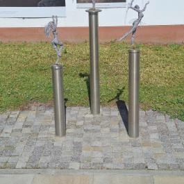 Napfény szobrok (drótszobrok) Kiskunmajsa - Külső kép
