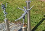 Napfény szobrok (drótszobrok) Kiskunmajsa