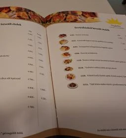 Napkelte Panzió étterme