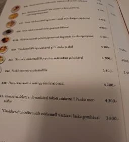 Napkelte Panzió étterme