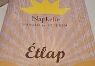 Napkelte Panzió étterme Napkor