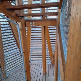 Naplás-tavi kilátó, Budapest - Belső