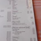 Nefelejcs Vendéglő Badacsonytördemic - Étlap/itallap