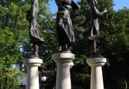 Négy Évszak szoborcsoport Tapolca