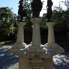 Négy Évszak szoborcsoport Tapolca - Külső kép