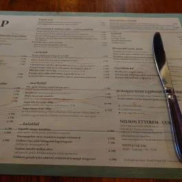 Nelson Pub Étterem & Cukrászda, Hajdúszoboszló - Étlap/itallap