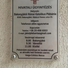 Németbányai Római katolikus templom Németbánya - Egyéb