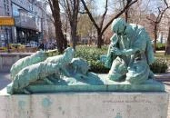 Népdal-szobor Budapest