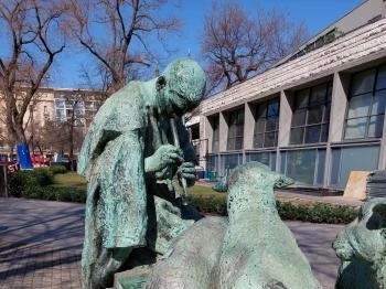 Népdal-szobor Budapest