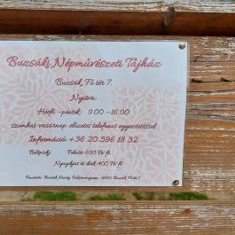 Népművészeti Tájház, Buzsák - Egyéb