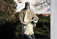 Nepomuki Szent János-szobor Baja