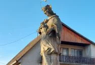 Nepomuki Szent János szobor Szob