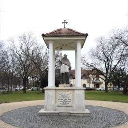 Nepomuki Szent János szobor Kiskunfélegyháza - Külső kép