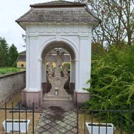 Nepomuki Szent János szobor Tibolddaróc - Külső kép