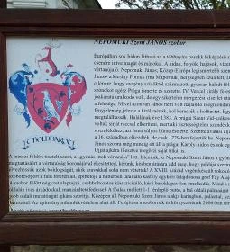 Nepomuki Szent János szobor