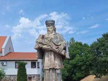 Nepomuki Szent János szobor Gyöngyöspata