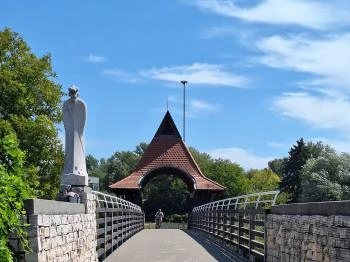 Nepomuki Szent János szobor Barcs