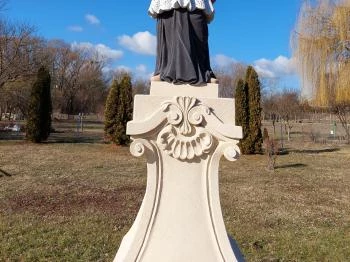 Nepomuki Szent János szobor Pusztavám