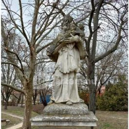 Nepomuki Szent János szobor, Etyek - Külső kép