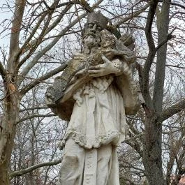 Nepomuki Szent János szobor Etyek - Külső kép