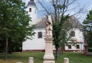 Nepomuki Szent János szobra Tiszaalpár